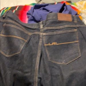 Like in brand new condition dark blue jean